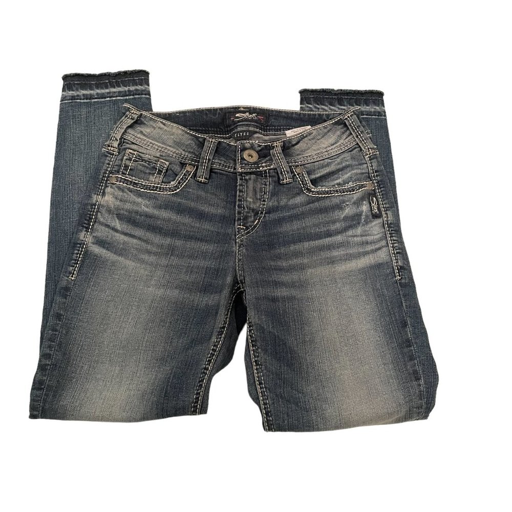 Silver Jeans Elyse Ankle Skinny Women's Size 24/27
